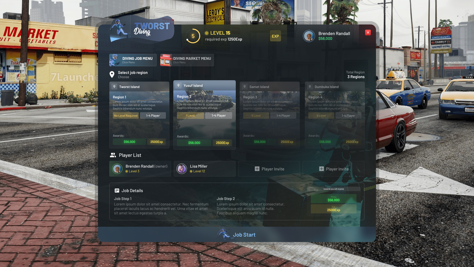 [Multiplayer Diving Job] OPEN QB ESX QBOX 3