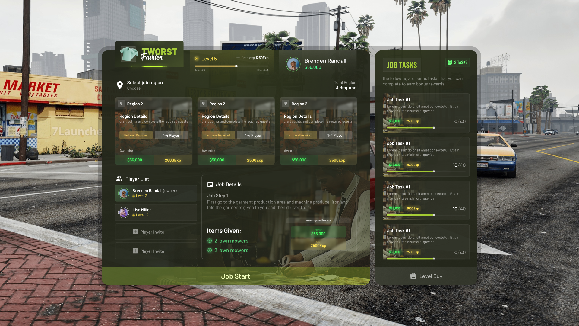 [Multiplayer Fashion & Print Job] OPEN QB ESX QBOX VRP 3