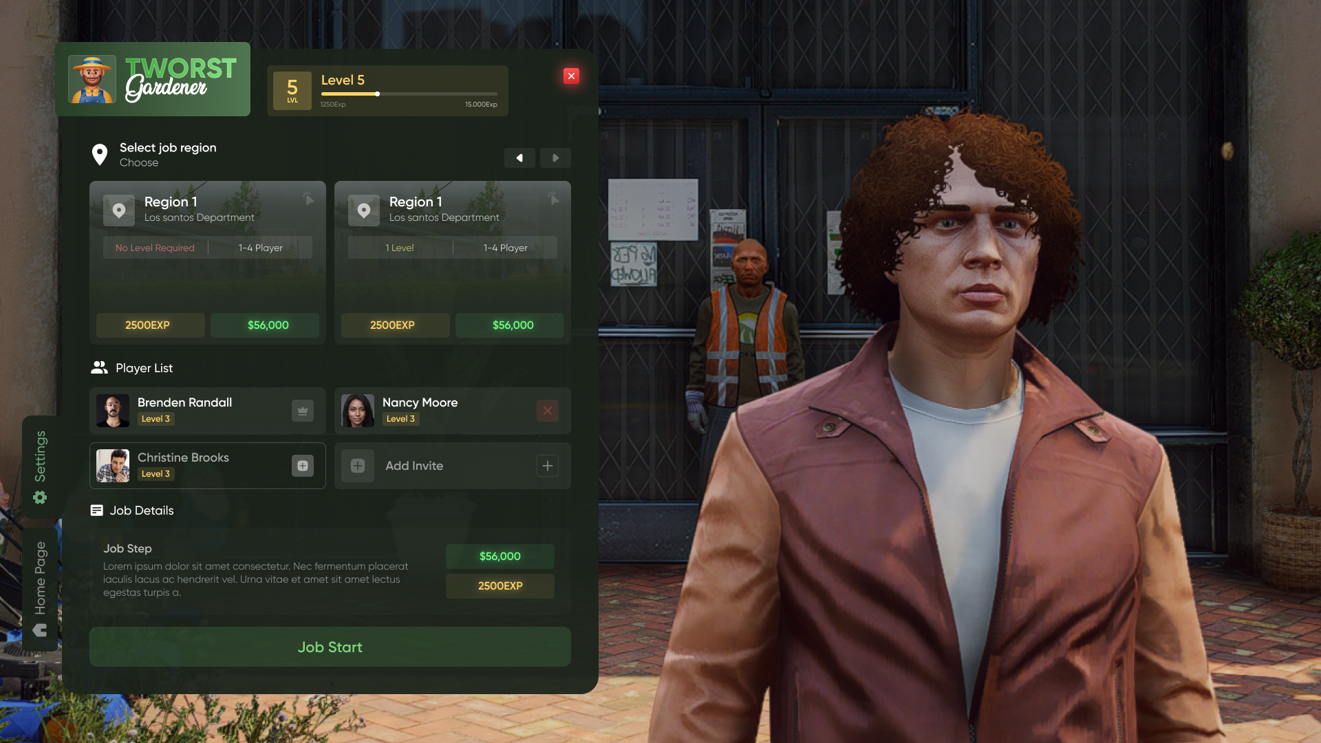 [Multiplayer Gardener Job V2] ESCROW QB ESX QBOX 3