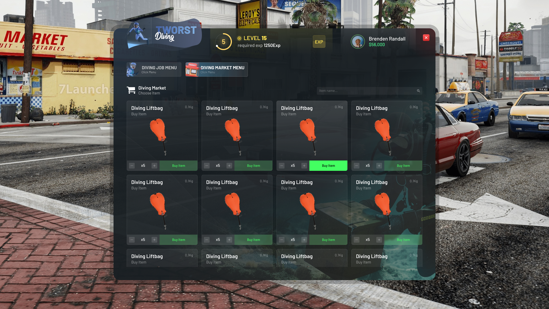 [Multiplayer Diving Job] OPEN QB ESX QBOX 4