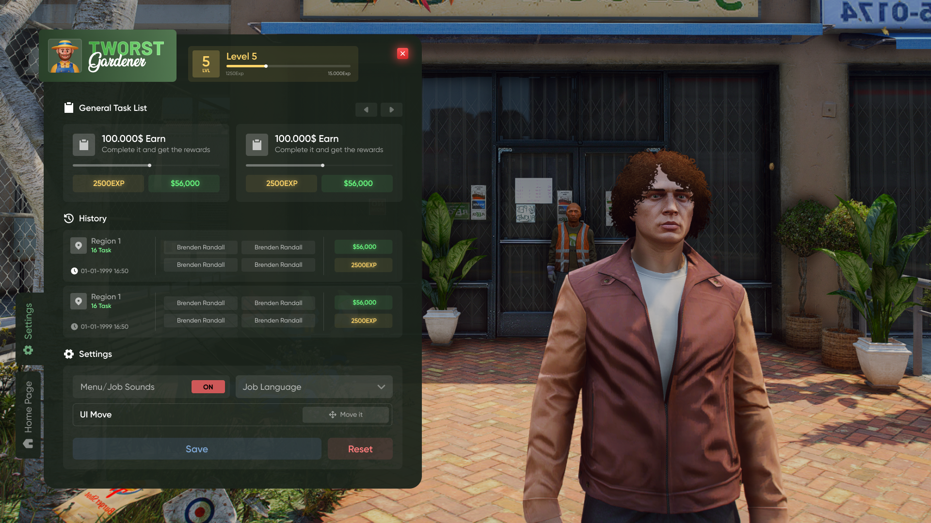 [Multiplayer Gardener Job V2] ESCROW QB ESX QBOX 4